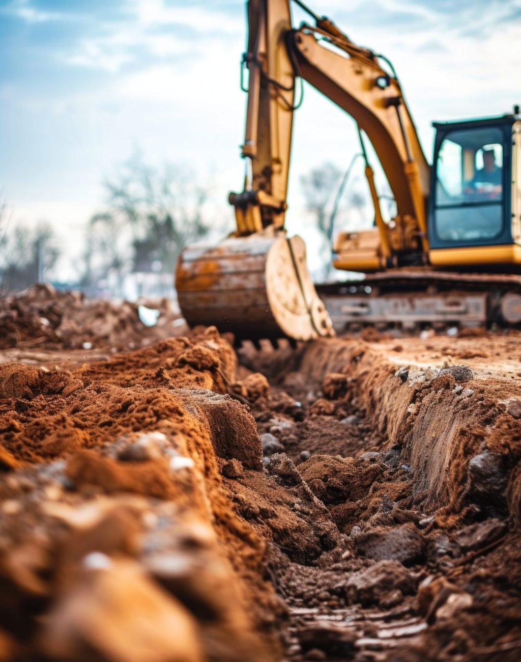excavator in action digging land --ar 2:3 --v 6 Job ID: 17b49d35-12c5-483b-bd63-5779c857f8ca